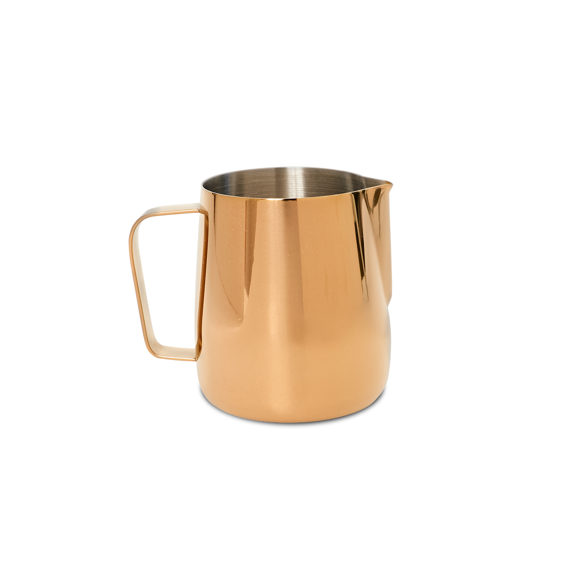 Barista & Co Milchkännchen Gold – professioneller Milchaufschäumer für Latte Art und Cappuccino