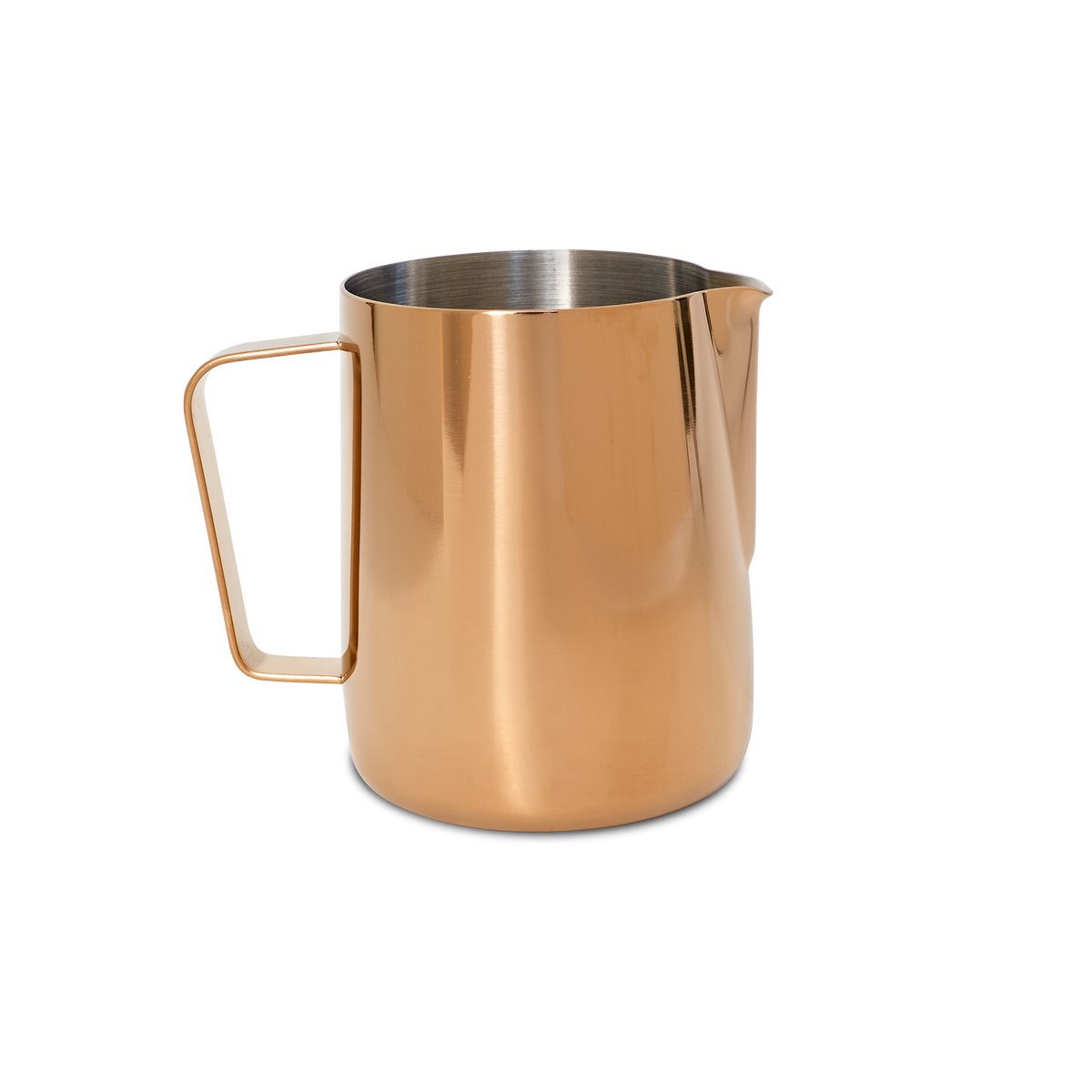 Barista & Co Milchkännchen Rose Gold – professioneller Milchaufschäumer für Latte Art und Cappuccino