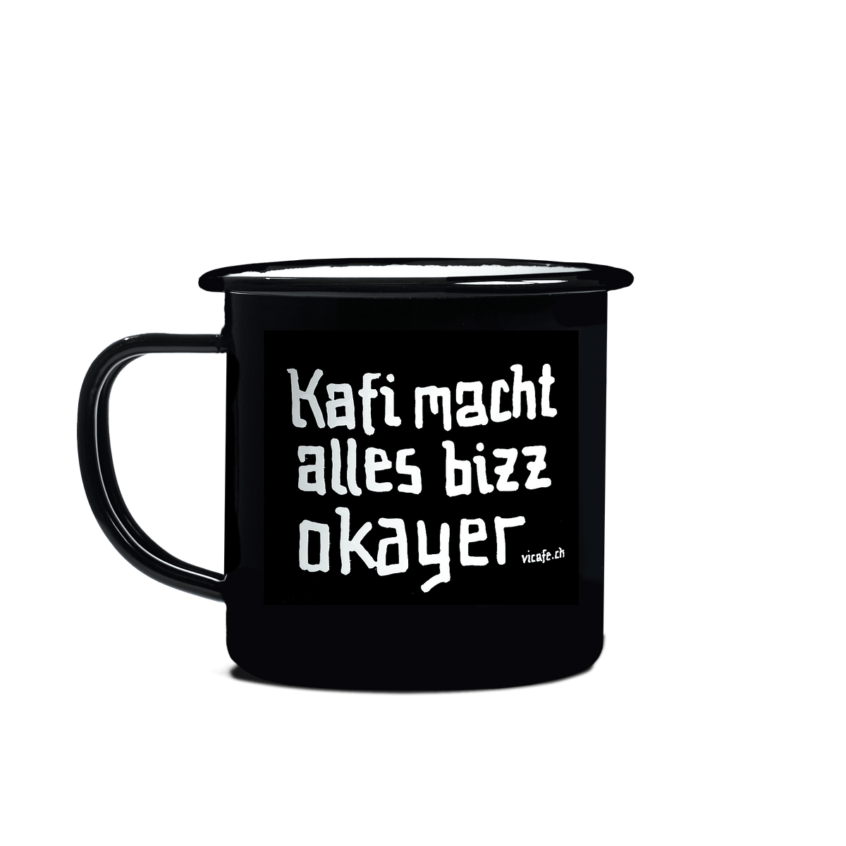 ViCAFE Enamel Cup