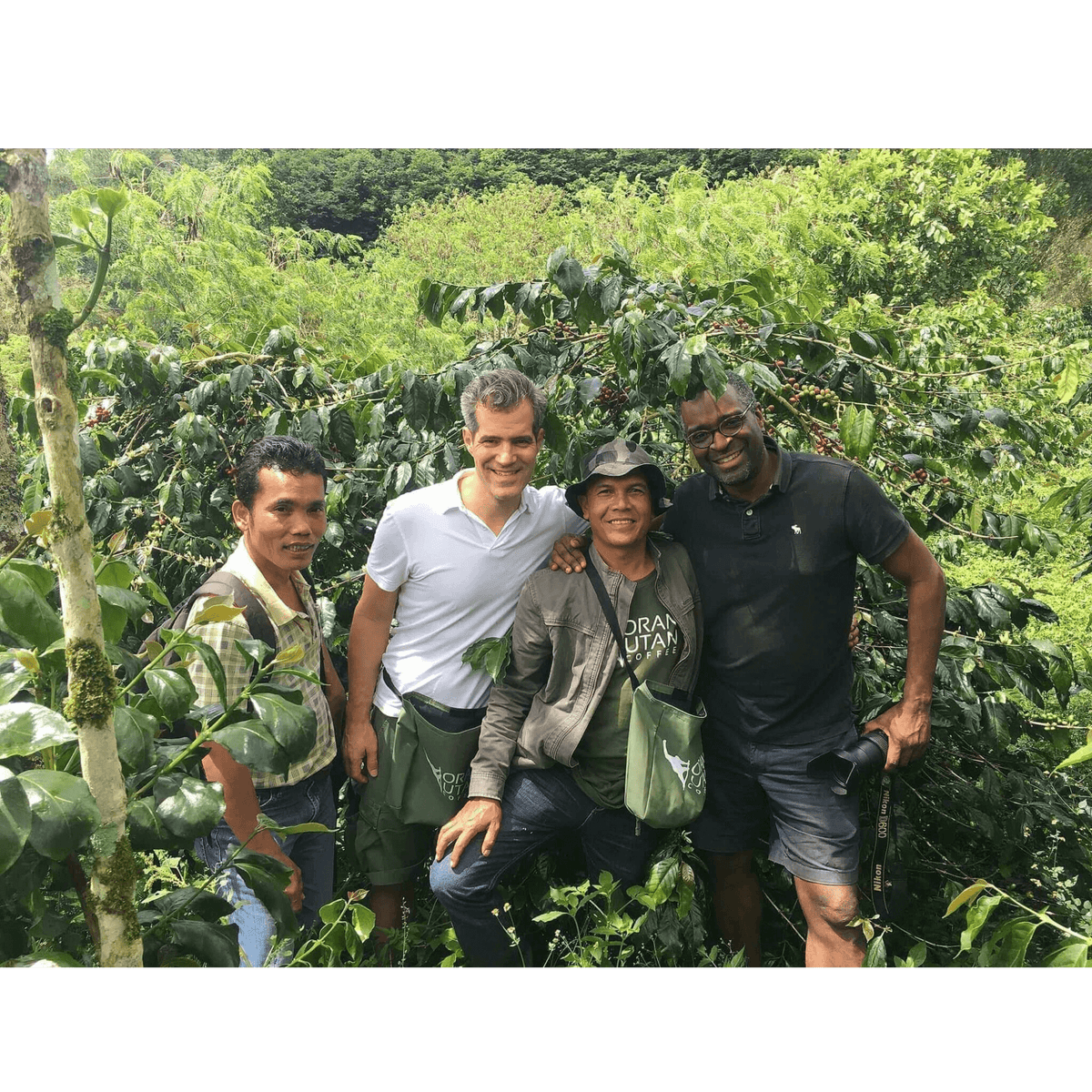 ViCAFE visiting Wih Bersih and Orang Utan Project Coffee