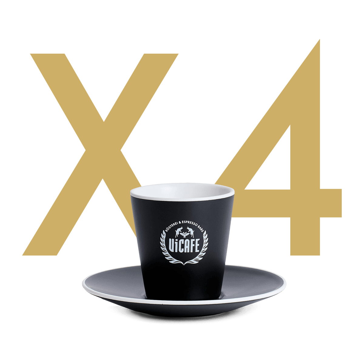 ViCAFE Espresso Tassen Set 